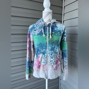 RARE-Vintage The North Face Tye Dye Women’s Hoodie Jacket Sz M